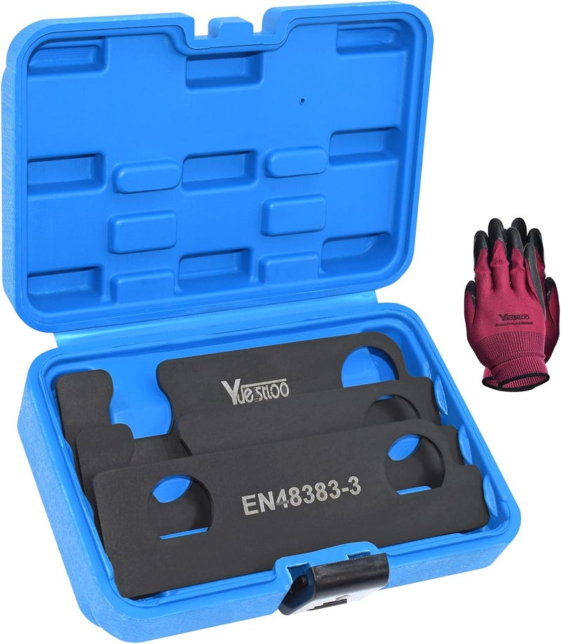 Yuesstloo 3Pcs Camshaft Retaining Aligning Tool Kit, Compatible with GM Opel Saab Cadillac Buick Chevrolet 2.8L 3.0L 3.6L Engine, Replace EN-48383 EN-46105 - Image 1